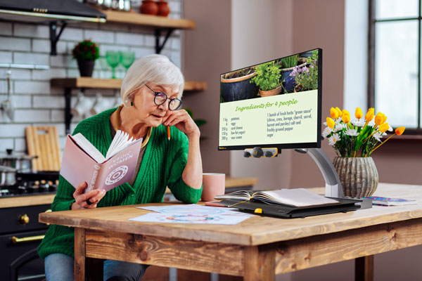 Téléagrandisseur compact de bureau Mezzo