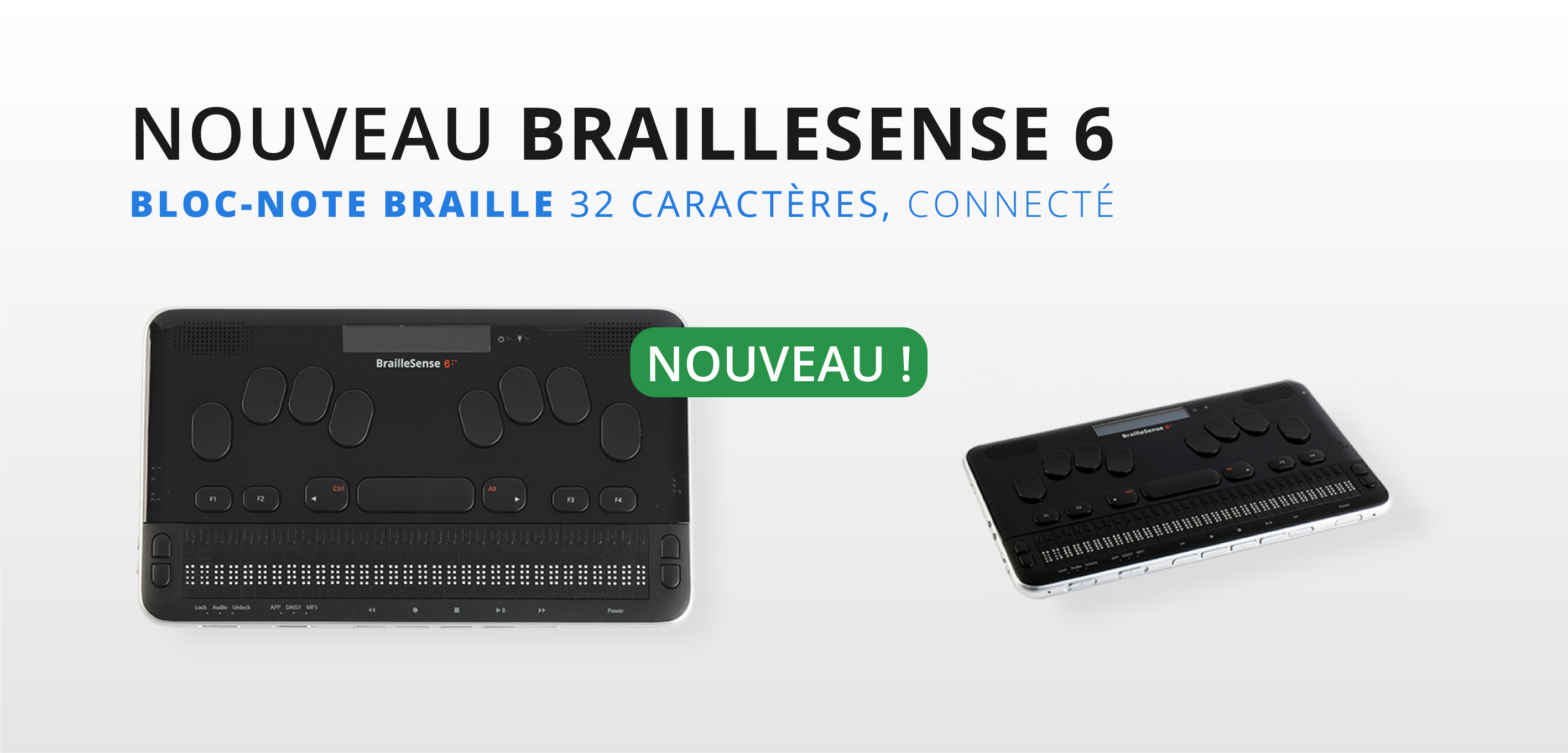 Le BrailleSense 6 est enfin disponible